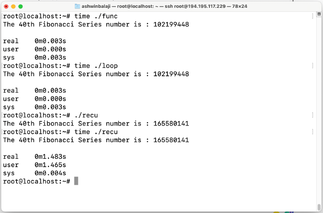 Runtime Results for Different Algorithms